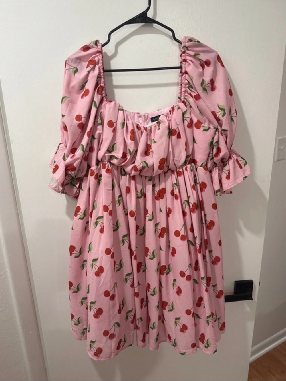 Smak Parlour Cherry Babydoll Dress